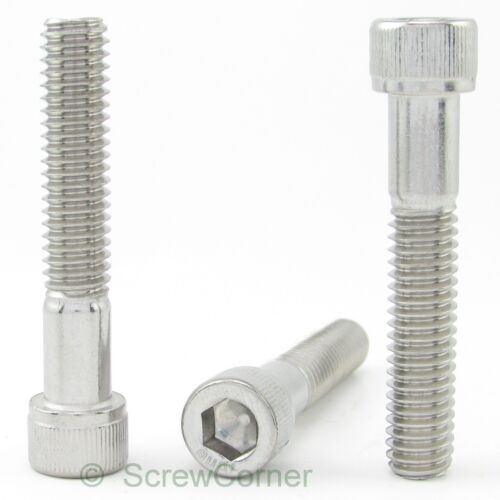 Cylindre vis ISK 1/4-28 unf x 1 a2 Acier Inoxydable-socket Cap screw a2