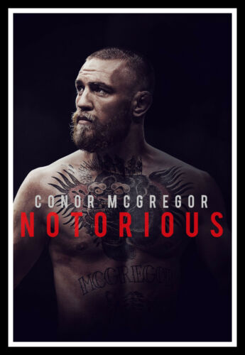 Notorious Movie Poster Print /& Unframed Canvas Prints Conor McGregor