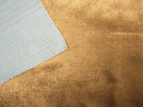 Mo84a Lt.Brown Gold Shimmer Velvet Style Cushion Cover/Pillow Case Custom Size 