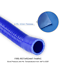 2" to 3" Blue Silicone Hose 45 degree Coupler 51-76mm Elbow INTERCOOLER PIPE 