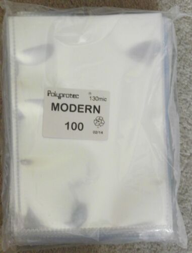 1000 Polyprotec 6.5" x 4.5" Sleeves for Modern Postcards Photographs Storage