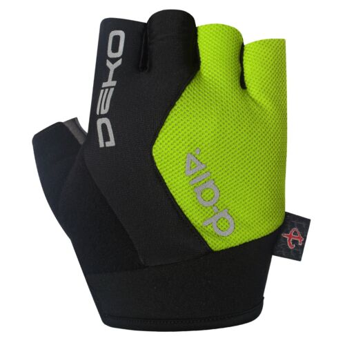 New Unisex Cycling Gloves Half Finger Bicycle Gel Padded Fingerless Sports DEKO