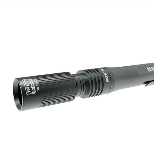 NEBO INSPECTOR 180 Lumen 3x Adjustable Zoom Waterproof Flashlight Penlight 6713