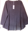 $238 BNWT NIP EILEEN FISHER Italian Merino Jersey CHARCOAL Sweater Top 1X 2X