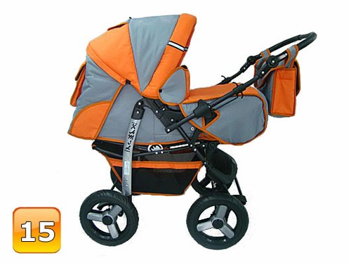 SALE Baby Pram Stroller Pushchair Car seat Carrycot 3in1 Swivel Travel system