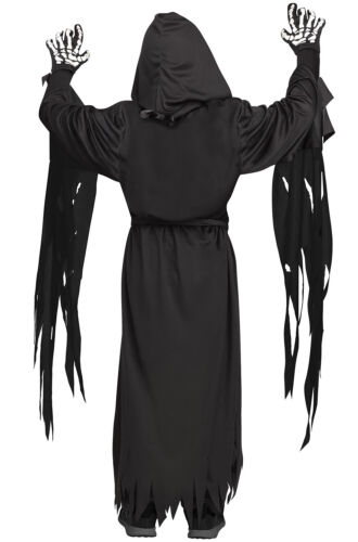 Skeleface Grim Reaper Ghost Child Costume