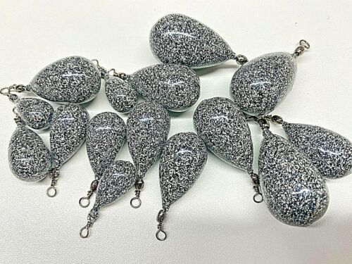 Gravel LEAD WEIGHTS SINKERS textured smooth or uncoated Sea//Carp fishing tackle.