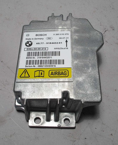 BMW 3-Series Mini Cooper Airbag Control Unit Module E90 E92 R50 R52 9184432 OEM