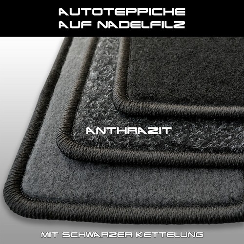 - Anthracite Feutre sâguilletè 1tlg Tapis de sol Renault Trafic 2 2001-2014 Ren Clips