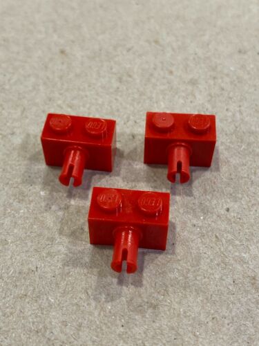 Lego Brick Modified 1 x 2 With Pin 2458 Choice of Colors!