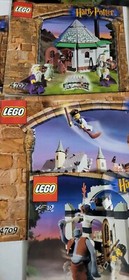 LEGO HARRY POTTER INSTRUCTION MANUALS ONLY Lot (10) 4704-4707; 4709 4712.