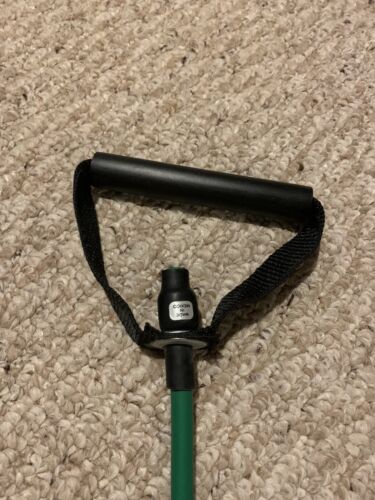 Details about  / Workoutz Resistance Band Exercise Tubing w// Handles GREEN!