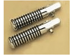 326 UNIVERSAL O-RING FOOT PEGS 3//8/"X24 STUD MOUNT FITS HARLEY MODELS