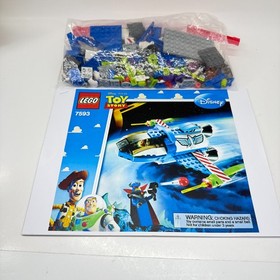 LEGO 7593 Toy Story - Buzz's Star Command Spaceship - complete No Minifigures