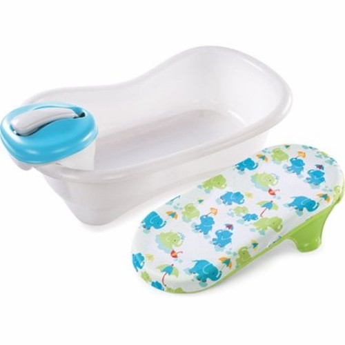 Summer Infant Newborn-to-Toddler Bath Center and Shower Tub New