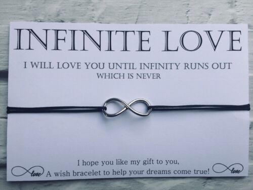 Wish Bracelet For Her For Him Husband Present Wife I Love You Distance