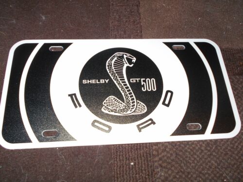 2011 2012 2013 2014 FORD MUSTANG SHELBY GT GT500 GT-500 LOGO LICENSE PLATE NEW