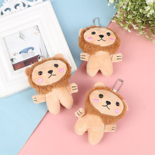 1PCS New Little Lion Stuffed Toys Doll Keychain Bag Pendant Accessor ZC