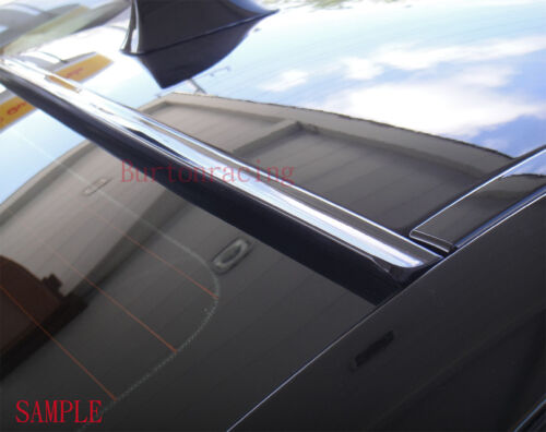 JR2 Premium Painted BLACK for 2008-2012 HONDA ACCORD 4D-Rear Window Roof Spoiler