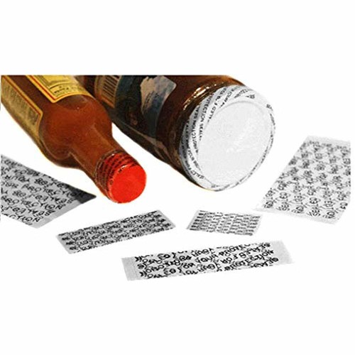 /"Sealed Your 250 Units Tamper Message Reed Shrink Wrappers Cut Bands Caps