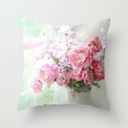 Artificial for throw Decor case pillows cover flower cushion official sofa Home