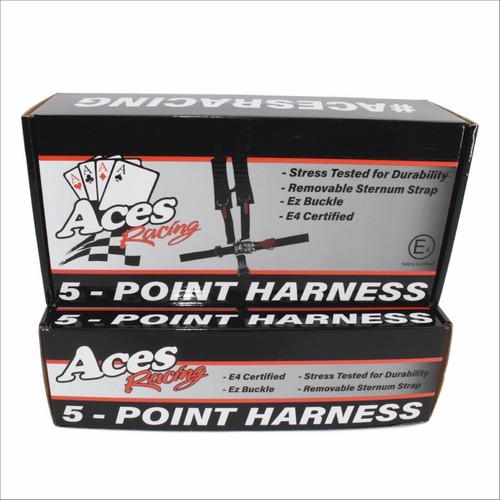 Pair of 5 Point Harness Polaris RZR 800 Silver