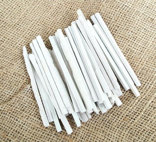 Pieces Of 100 Natural White Limestone Slate Pencils Small And Medium 