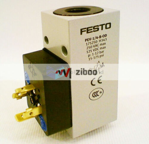New # Festo Pev-1/4-B-Od Pressure Switch 175250 