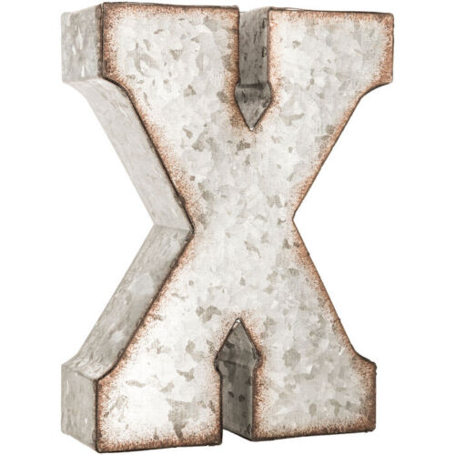 A B C D E F G H I J K L M N O P Q R S T U V W X Y Z Galvanized Letter Other Home Decor Home Garden