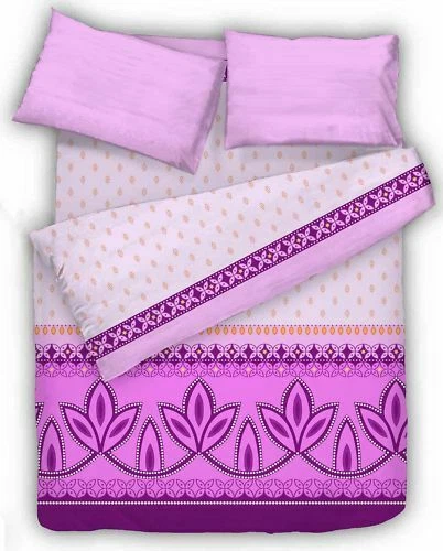 Trapunte e copriletti viola in microfibra