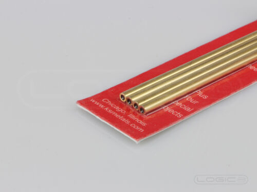 Details about  / 300mm Round Brass Tube 3mm OD .45mm Wall W-KS9821 Pk4