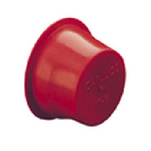 Caplugs T-12 0.866/" Tapered Red Plug Cap Qty:5,10,25,50,100