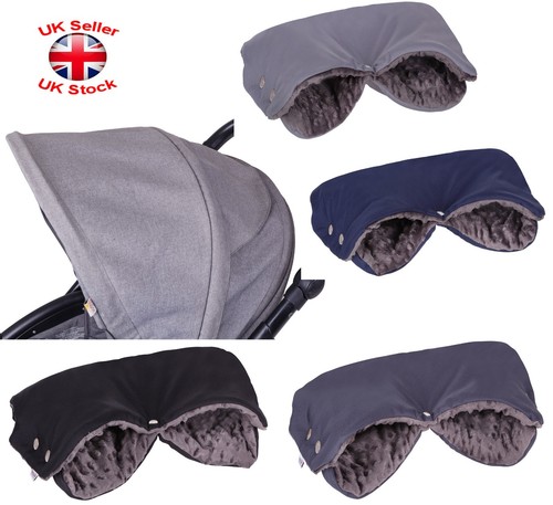 Universal MINKY HAND WARMER MUFF Warmer Buggy Pushchair Stroller Pram