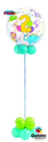 1st-3rd Child Bubble Birthday Balloon Display Table Centrepiece Party Decoration