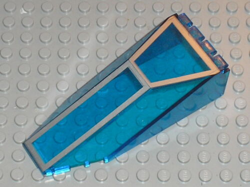 Set 5600 /& 5599 LEGO TrBlue  windscreen with silver Frame Pattern ref 2507p01