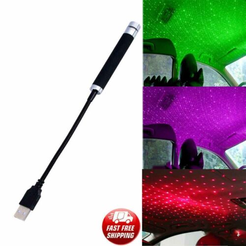 Car and Home Ceiling Romantic USB Night Light Party Xmas Decor HOT Plug Play 