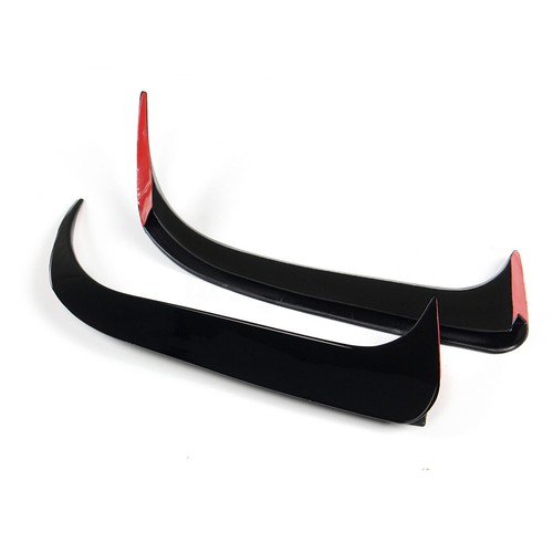 Black Rear Bumper Spoiler Air Vent Trim Cover For Benz CLA C117 W117 CLA45 AMG