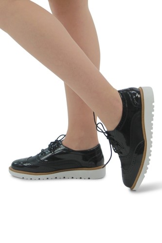 Women/'s Comfy Flat Loafers Girls Ladies Lace Up Casual Work Pumps Shoes Size 3-8