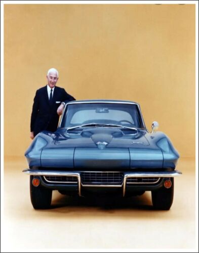 Zora Arkus Duntov Father of Chevrolet Corvette Full Color Poster