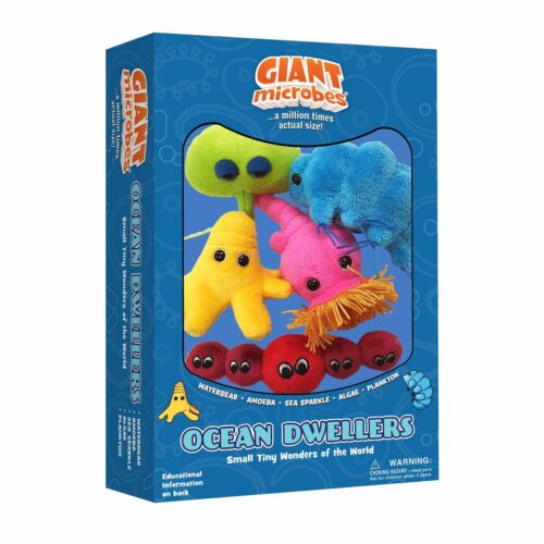 Riesig Mikroben Plüschtier Spielzeug Weich Original Geschenkpackung Lern Ocean 