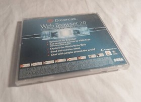 VTG Web Browser 2.0 with SegaNet Disc - Sega Dreamcast