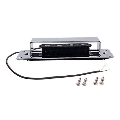 1x E Bass Bridge Pickup Voller Wärme Ton 4 Saiter Bass Parts