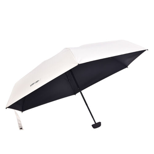 Mini 5 Folding Compact Super Windproof Anti-UV Rain Sun Travel Umbrella Kq 