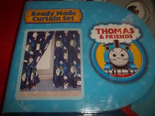 Thomas and Friends Curtain Set 2 Curtains 66" by 72" with Tie Backs 