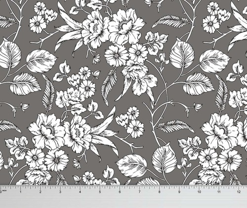 Soimoi Floral Imprimé 115 GSM Large 58 rayonne viscose couture Tissu par Mètre