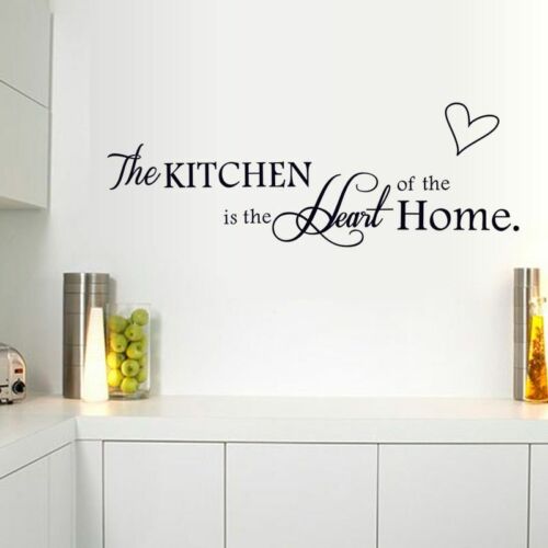 Wall Sticker Kitchen Heart Home Letter Pattern Home Decorations Gift Decals
