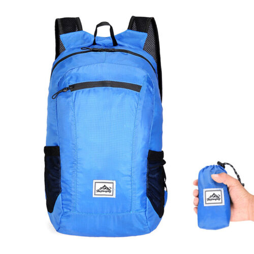 Men Women Day Pack Bag Sport Travel Backpack Outdoor Waterproof 20L Rucksack