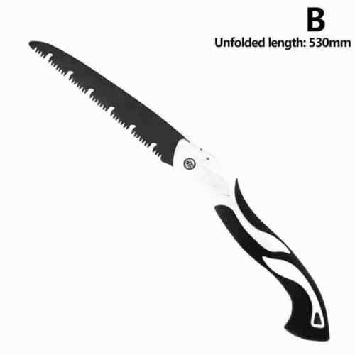 Wood Folding Hand Saw Outdoor Camping Grafting Pruner Trees Chopper x 1