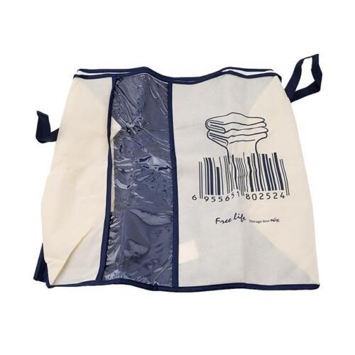 Portable Clothes Storage Bag Organizer Folding Closet Quilt Blanket Bedding YU 