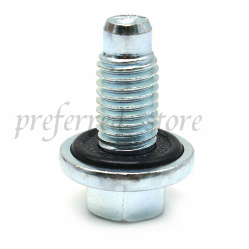 NEW 11562588 Oil Pan Drain Plug Bolt W/O-Ring For GM Chevrolet Buick Cadillac 